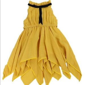 Yellow Tier Dress